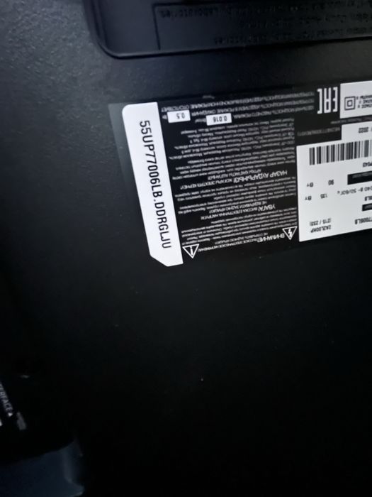 Tелевизор LG 55UP77006LB на запчасти