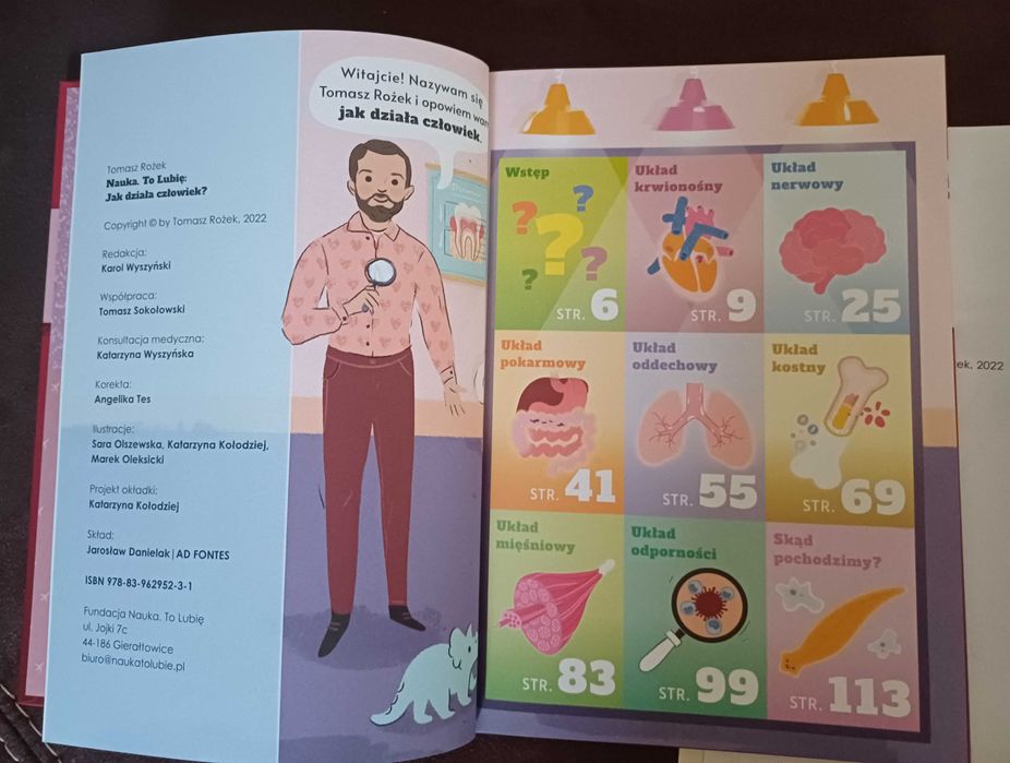 Tomasz Rożek-Jak działa człowiek. Anna Rożek-Tak działa człowiek.