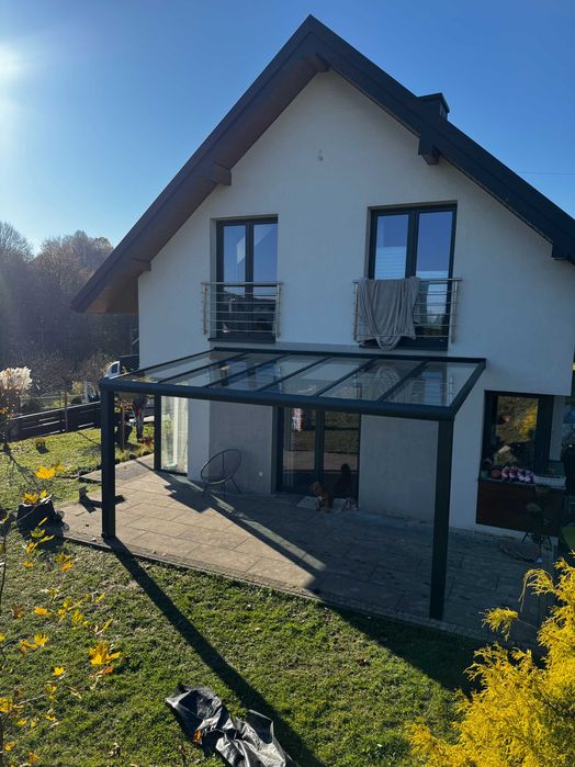 Pergola Aluminiowa 3x5 (różne warianty) Poliwęglan Komorowy / Szkło
