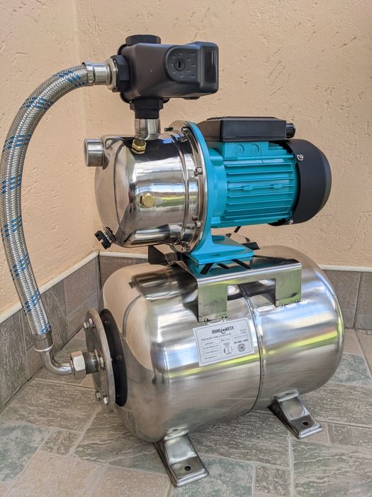 Насосна станція , гідрофор для води JY 1000 INOX