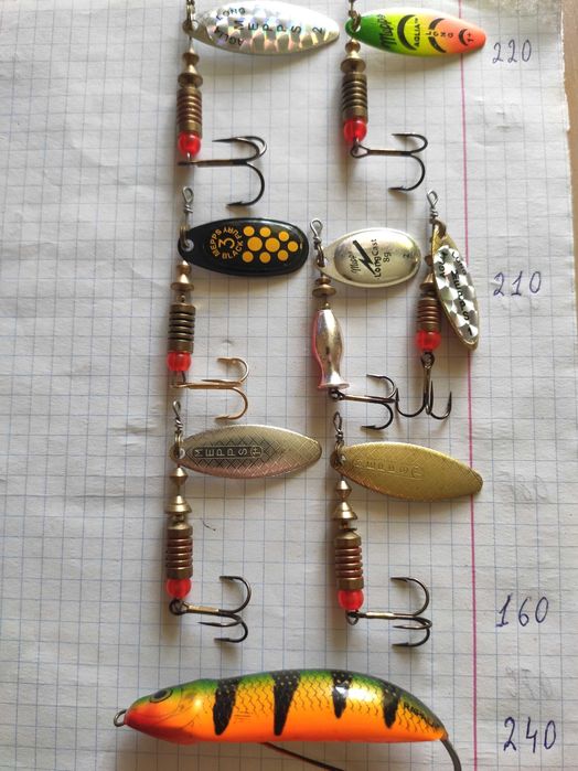 Воблера и вертушки