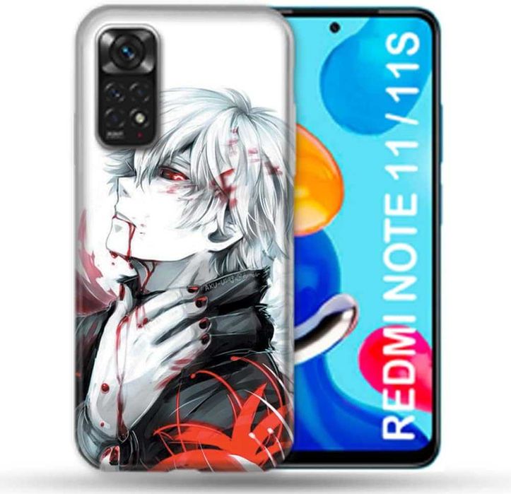 Etui plecki do Xiaomi Redmi Note 11 / 11S Manga Tokyo Ghoul Kaneki