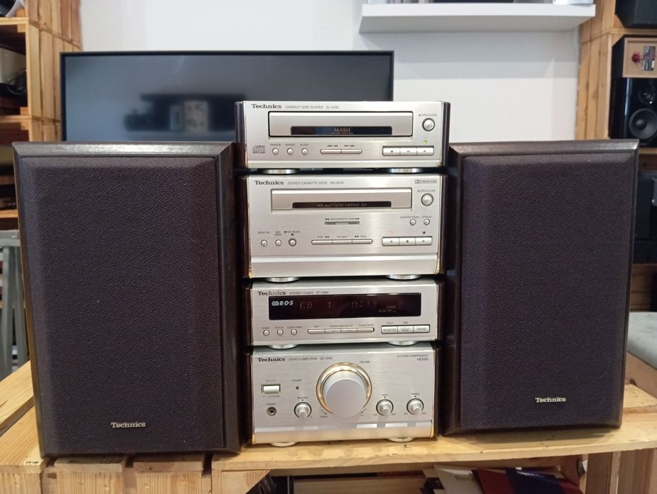 Wieża Technics SE-HD50 + ST-HD60 + RS-HD70 + SL-HD6C + SB-HD50A