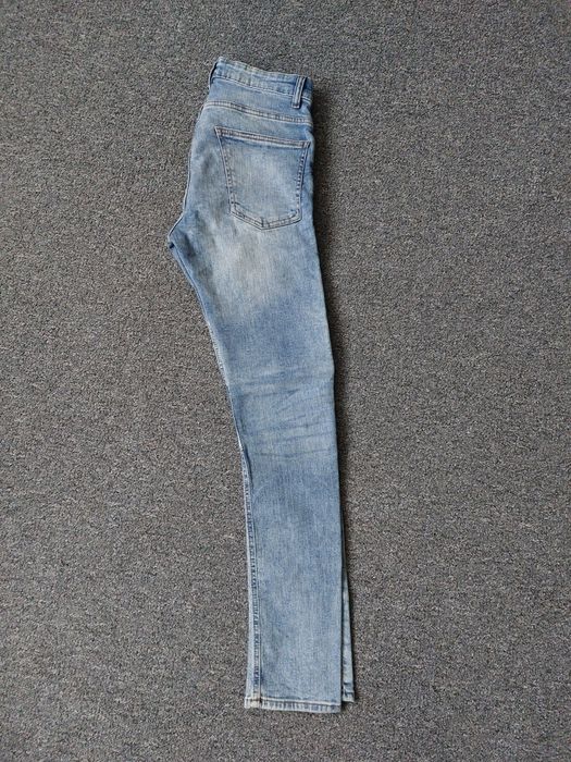 Spodnie jeans H&M Divided rozm. 28 skinny fit biker denim pants