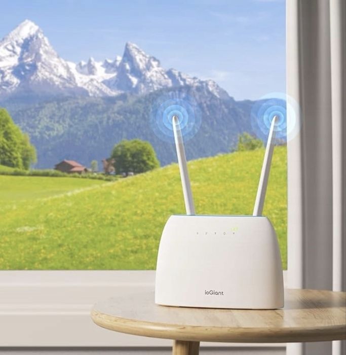 Router mobilny ioGiant Router Dualband na kartę SIM 2,4GHz 4G LTE AC1200