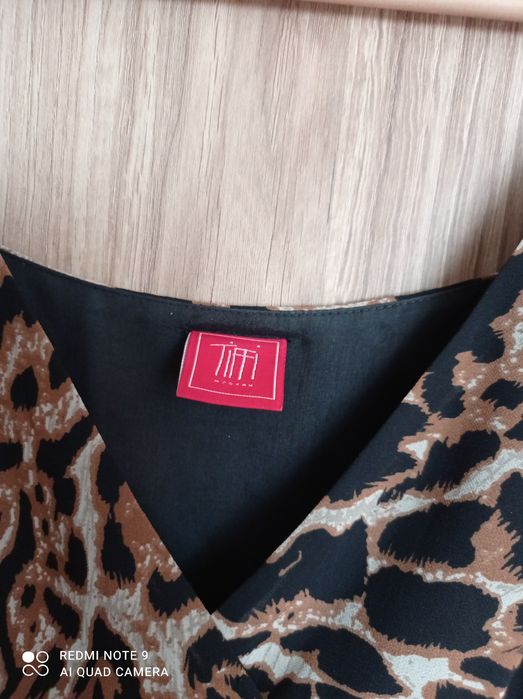 Sukienka Tiffi w panterkę XS, wesele, impreza