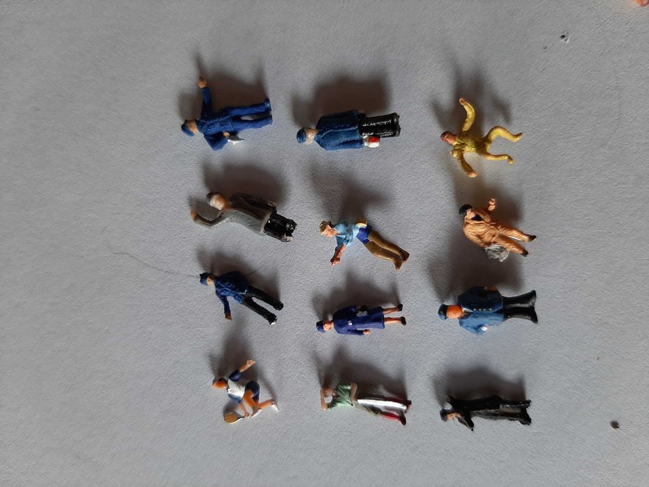 Makieta ludziki 50 szt figurki