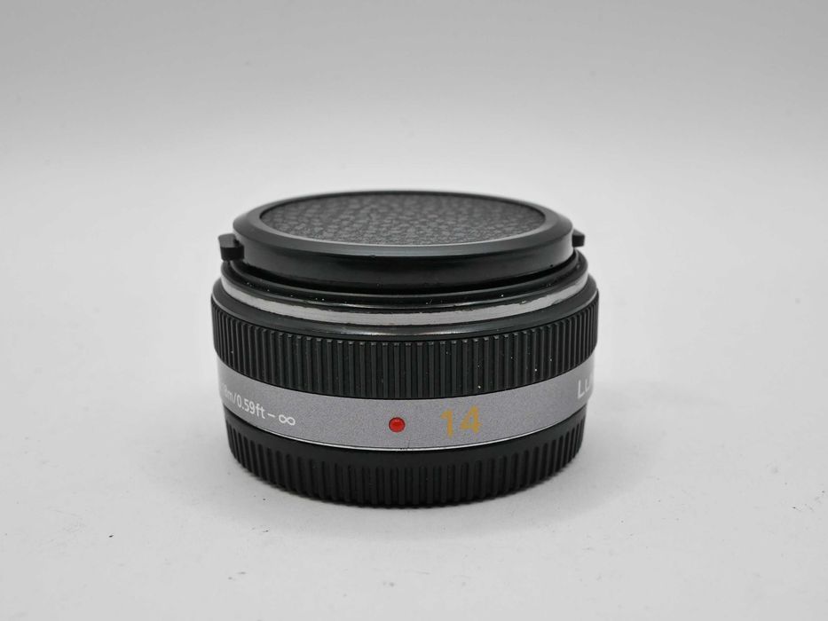 Obiektyw Panasonic G 14 mm f/2.5 ASPH pancake naleśnik Olympus Lumix m4/3 MFT