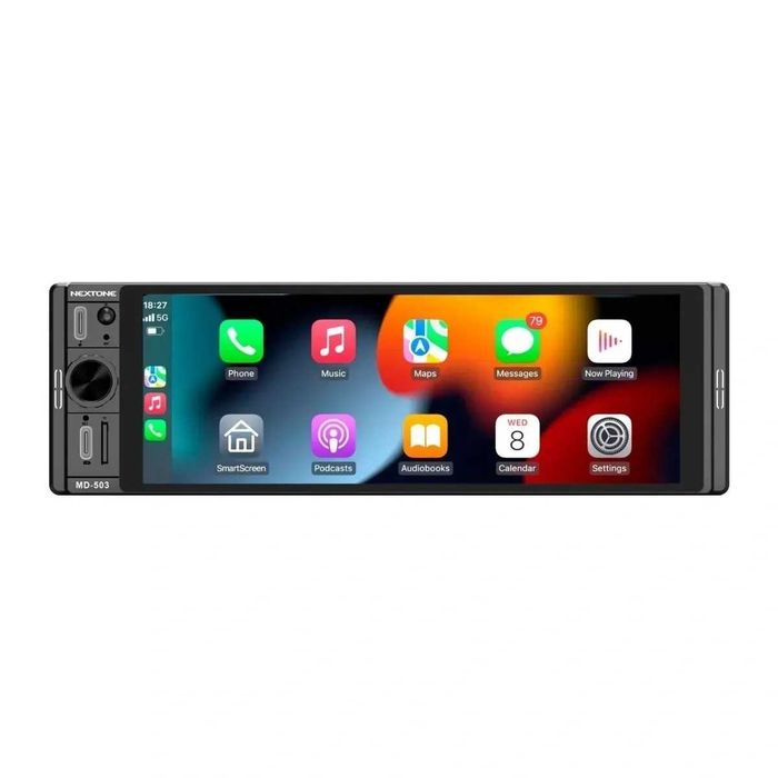 Автомобільна мультимедійна система Nextone MD-503 6,3" DSP CarPlay Android Auto 1 DIN