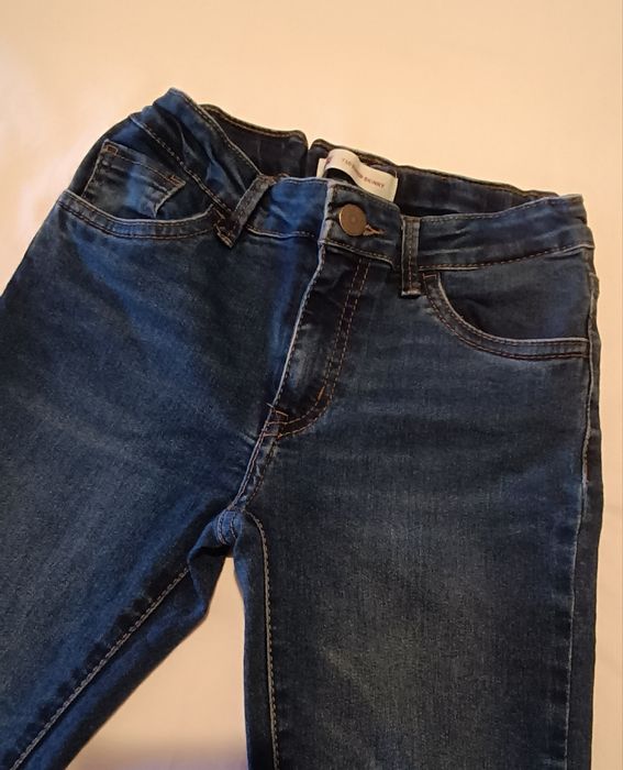 Calças ganga. Levi's. Menina 10 Anos. Como novas