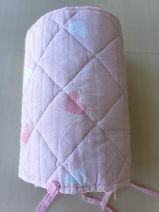 Комплект дитячої постільної білизни з бортиками в дитяче ліжечко