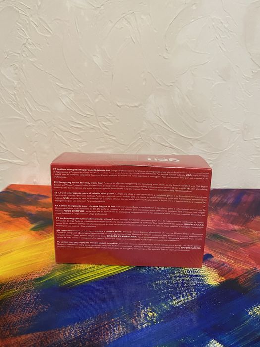 GENUS Energy Енергетичний лосьйон проти випадіння в ампулах, 12x10 мл