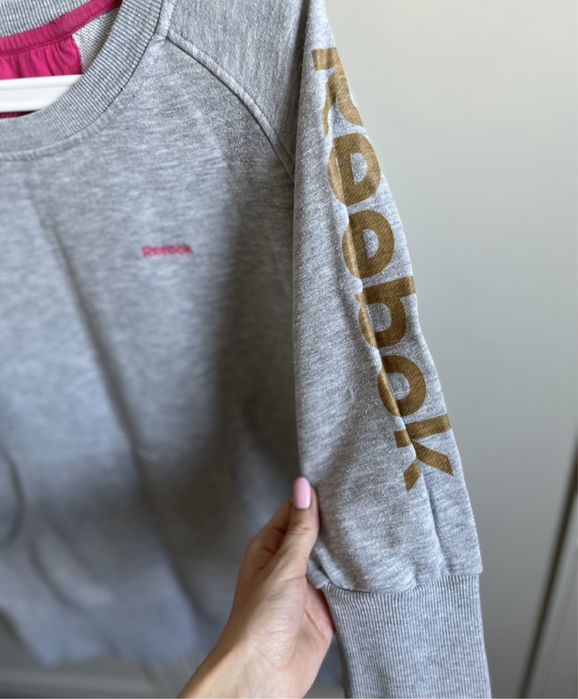 Bluza reebok dluzsza l damska