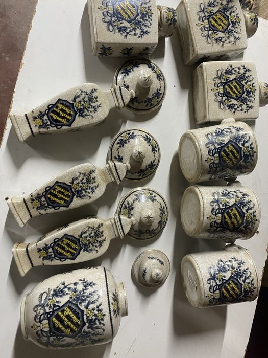 Peças antigas originais dez peças