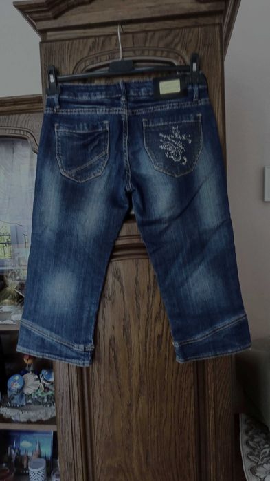 spodnie rybaczki jeansowe Dzire Jeans rozmiar 27