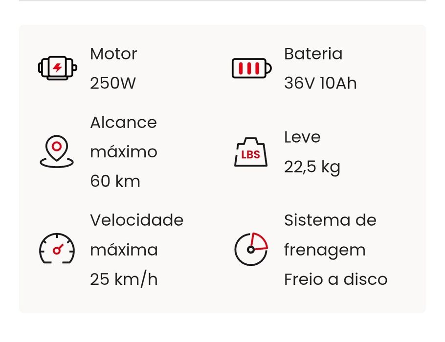 Bicicleta elétrica dobrável Dyu t1 estimada + melhorias.