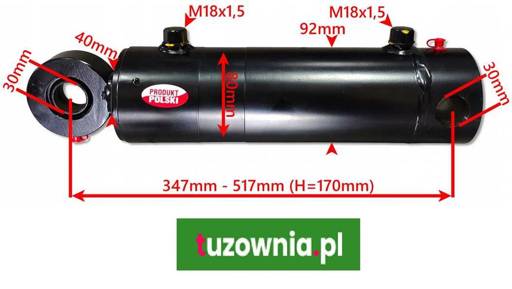 TUZ przedni kat.2 3.2t 3200 kg NOWY, MOCNY
