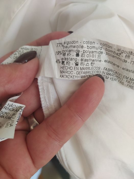 Blusa Senhora Branca Zara