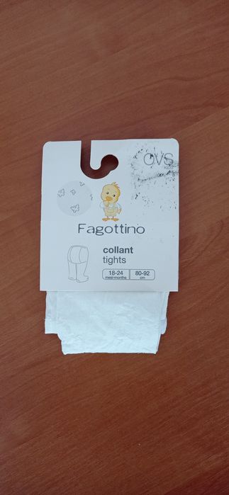 Rajstopy cienkie w motylki rozmiar 80-92