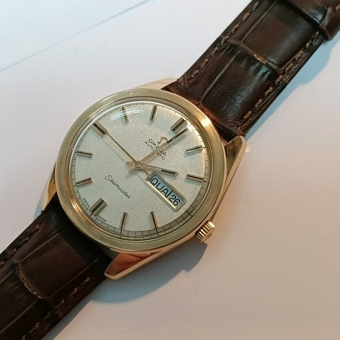 Złota Omega Seamaster