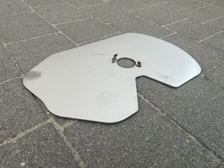 Blacha oslona walca wciagajacego wstępnego gardziel CLAAS JAGUAR