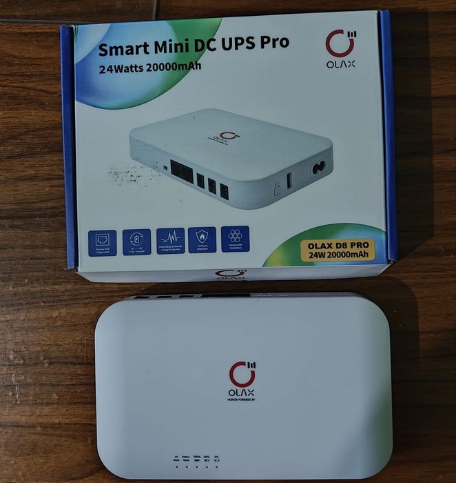 Безперебійник для роутера 20000 mAh UPS ДБЖ ONU