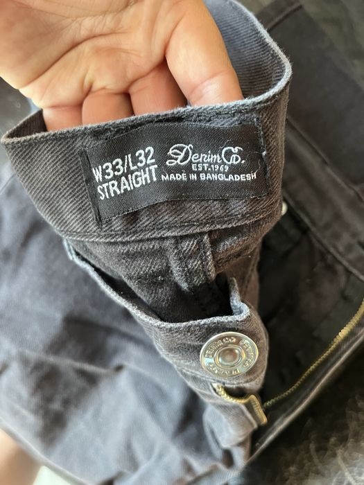 Calças de Ganga Denim Co. Estilo Straight