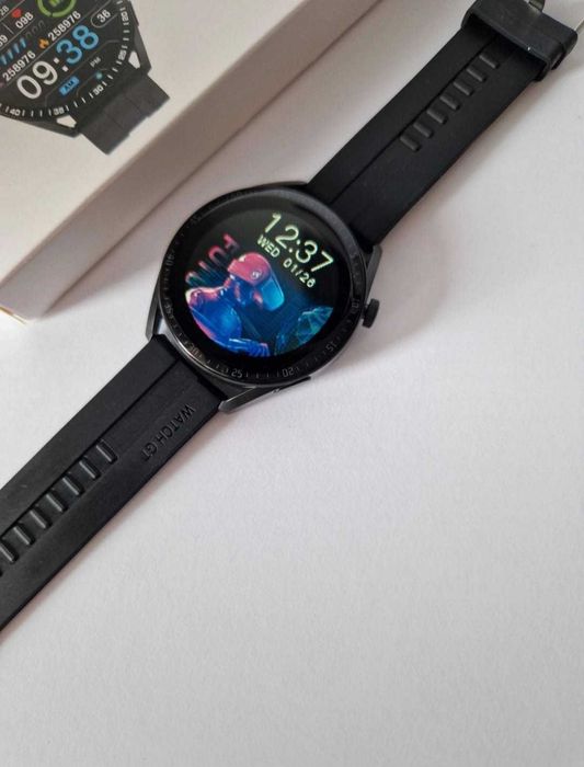 Nowy smartwatch czarny