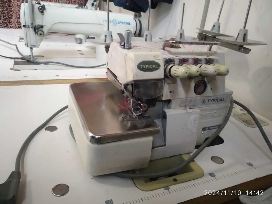 Оверлок, промышленные швейные машины.