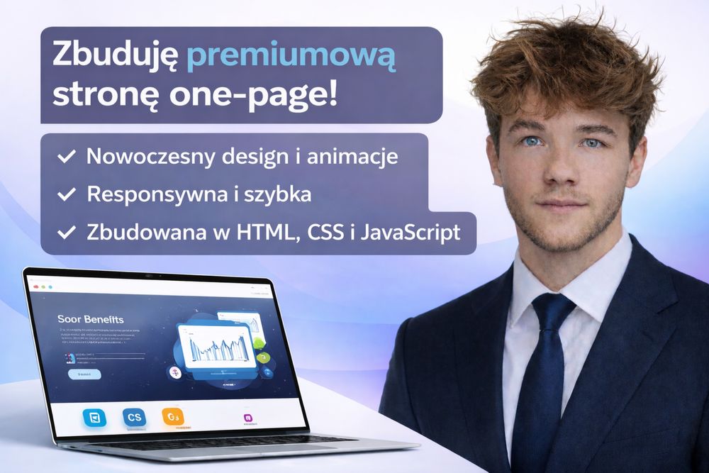 Tworzenie nowoczesnych stron internetowych – HTML / CSS / JS