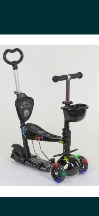 Велобіг дитячий Corso Самокат 3в1 Best Scoter