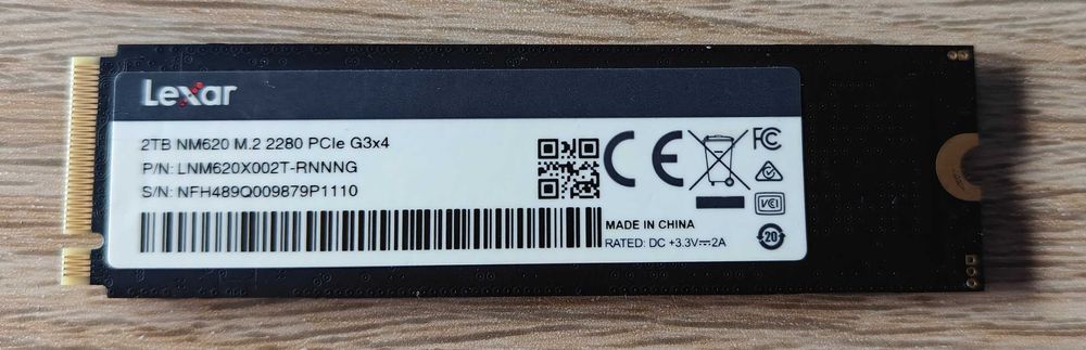 Dysk SSD 2TB Lexar NM620 m2