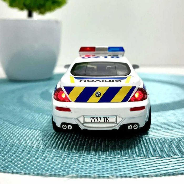 Машина АвтоЕксперт метал 1:32 Поліцейська машина Роздріб/Дроп