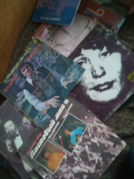 Грампластинки советская эстрада