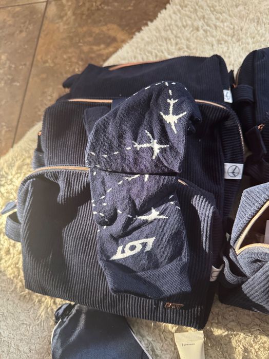 Продам косметички вельветовые синие