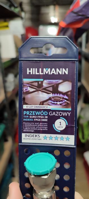 Przewód do gazu 1 m nowy