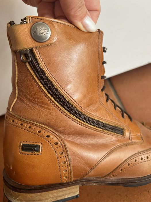 Botins Chester Camel senhora