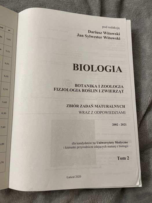 Biologia Witowski TOM 2