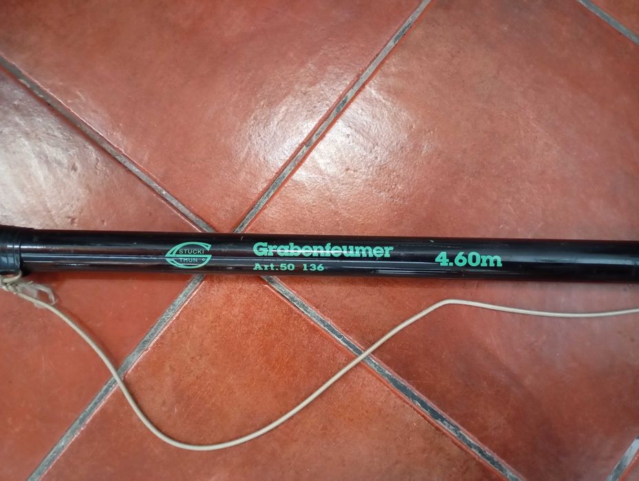 rede de desembarque,comprimento de 4.60m, testa em gomma 50 x 50cm