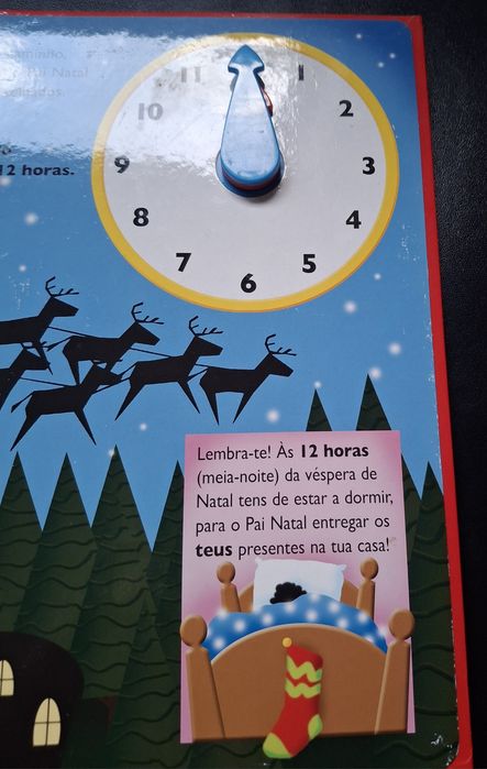 Lote de 2 Livros Infantis de Natal – "As Horas do Natal" + "A Rena e a Bondade – O Natal" | Girassol