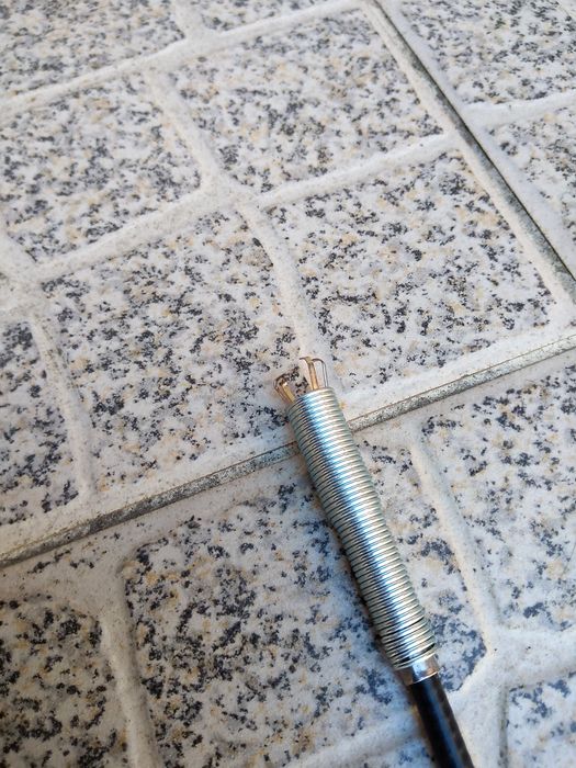 Desentupidor manual com 1,3m