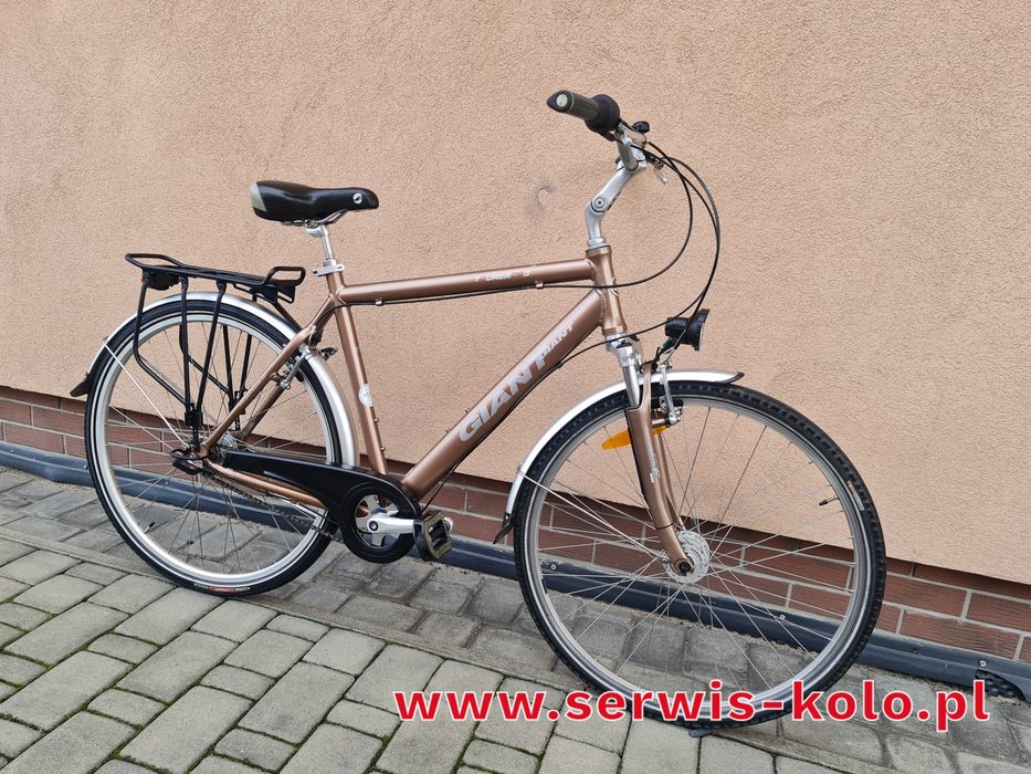 Rower męski miejski GIANT koła 28 SHIMANO aluminium rabat WYSYŁKA
