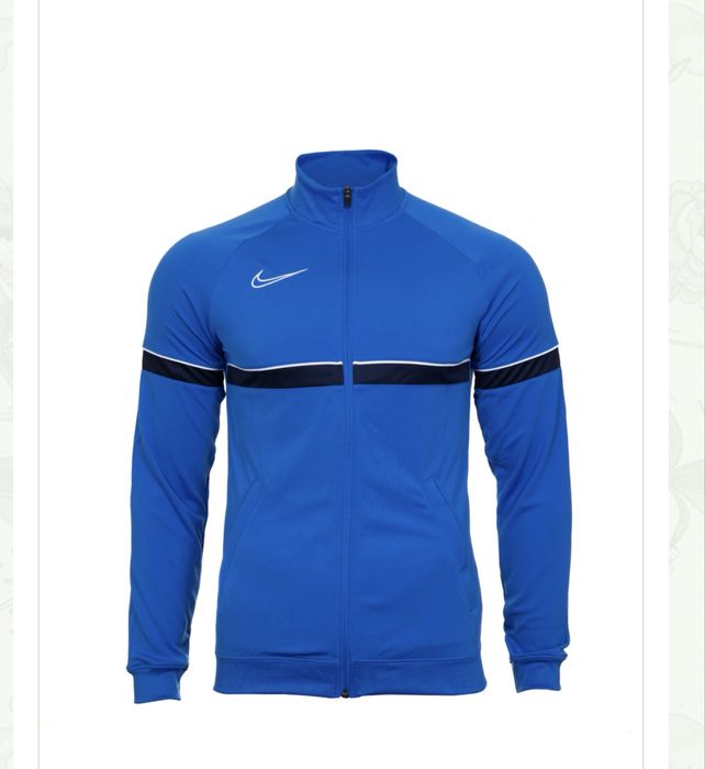 Мужская спортивная кофта NIKE DRI-FIT ACADEMY СИНЕ- ЧЕРНЫЙ