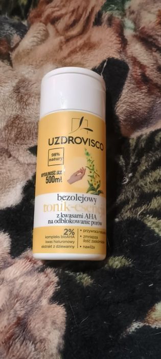 Uzdrovisco tonik-esencja z kwasami AHA