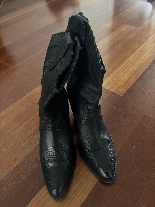 Kowbojki skóra Mango 39