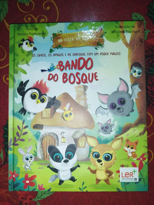 3 livros bando do bosque e do mar