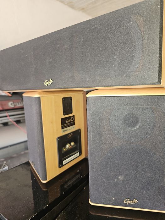 Conjunto de Colunas Home Cinema Gale (Série 30) - Central + 2 Satélites