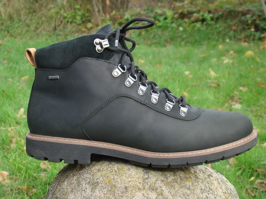 Кожаные водонепроницаемые ботинки CLARKS  43 - 44р. GORE-TEX Оригинал!