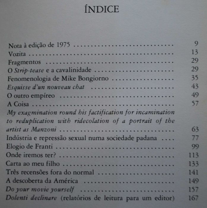 Diário Mínimo de Umberto Eco