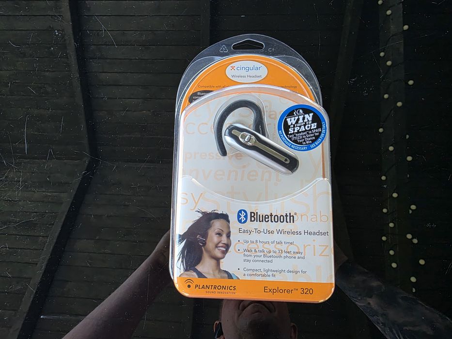 Słuchawka Bezprzewodowa Bluetooth Plantronics Explorer 320 !! Nowa  !! Rarytas !!